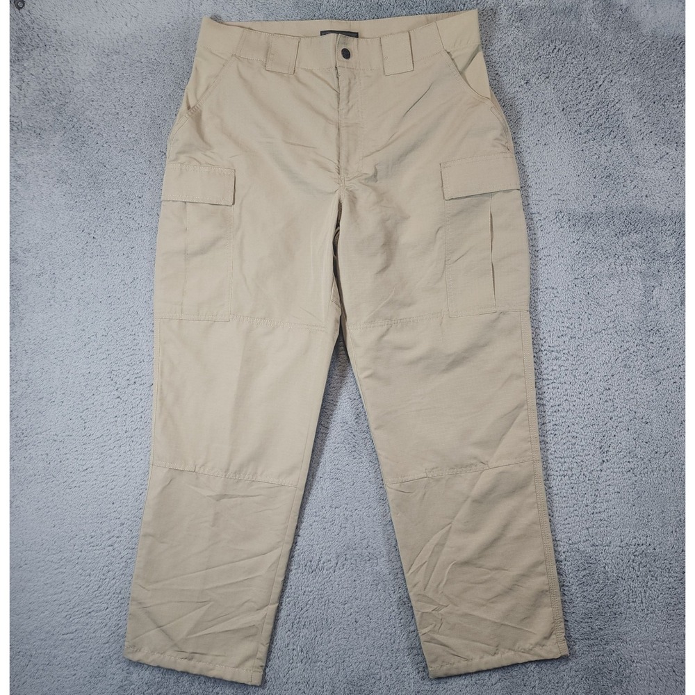 5 11 Tactical Fast Tac Urban Cargo Pants Mens 36x30 Khaki Ripstop 74462-162 EUC